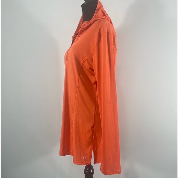 The American Outdoors Men Women’s Orange,cooling,hoodie,Long Sleeve,Top Large - Picture 6 of 10
